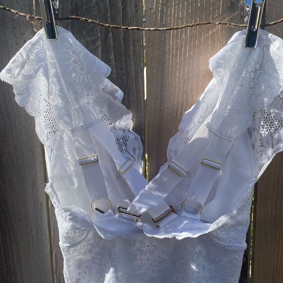 HAH Lady like bodysuit in white size XS - Picture 9 of 11